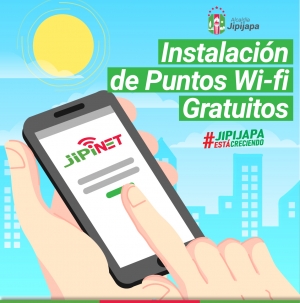 20 puntos de redes Wifi gratuito instaló el GAD Jipijapa