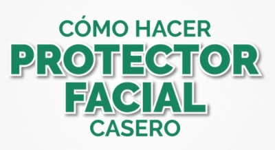 Realiza tu propio protector facial casero